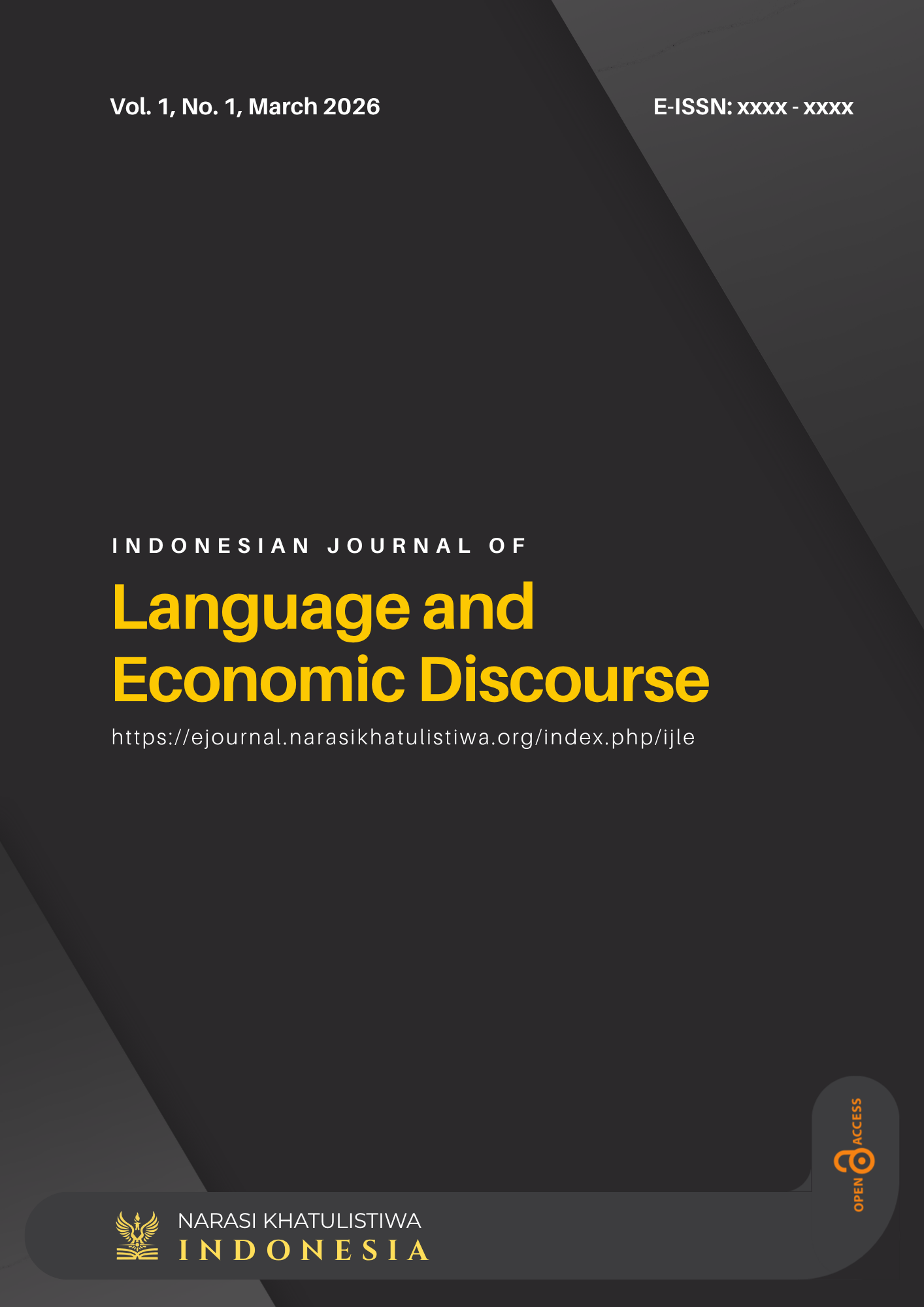 Indonesian Journal of Language and Economic Discourse