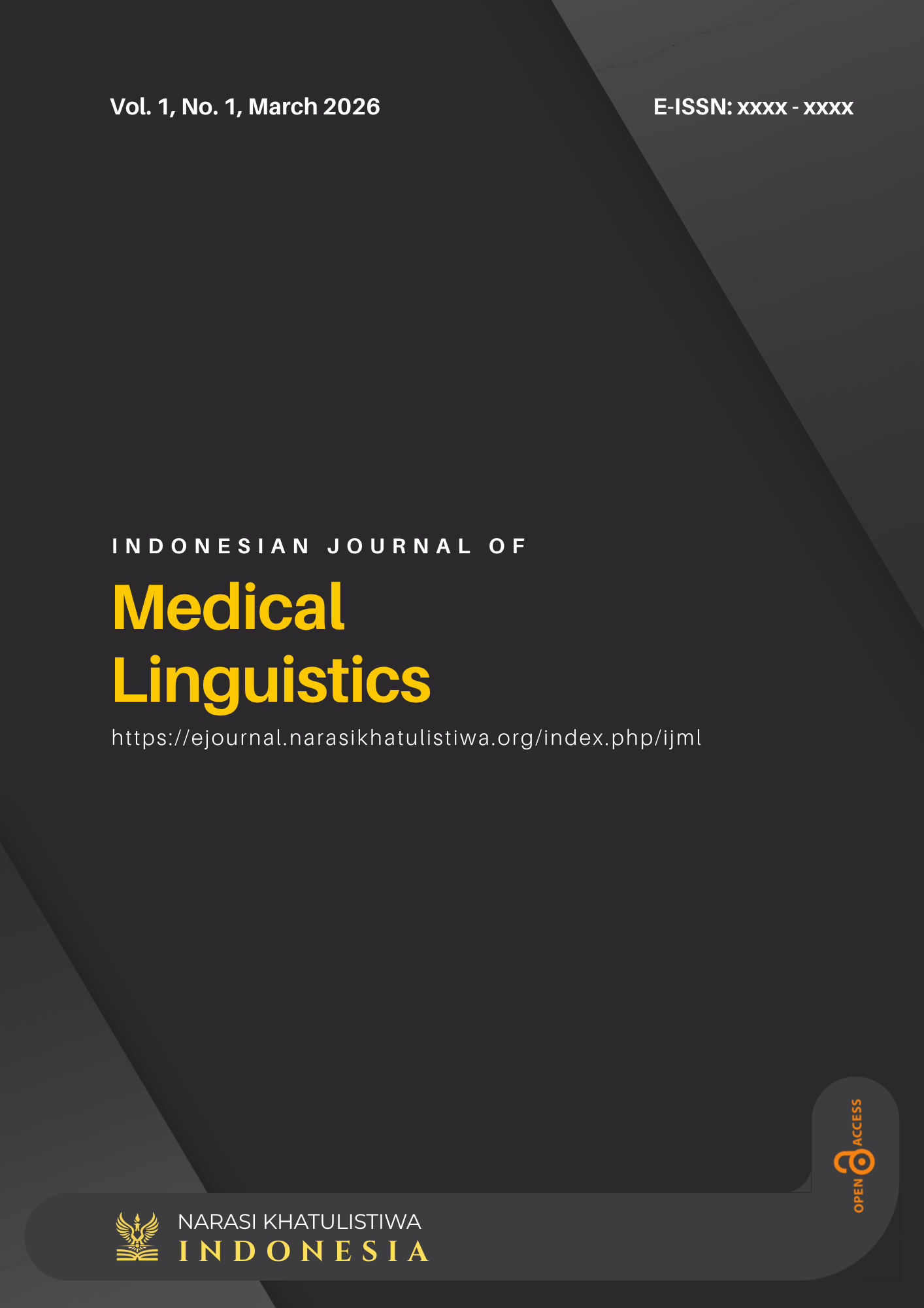 Indonesian Journal of Medical Linguistics